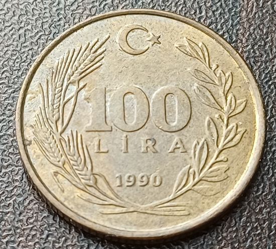 Турция 100 лир, 1990    ( 1-7-6 )