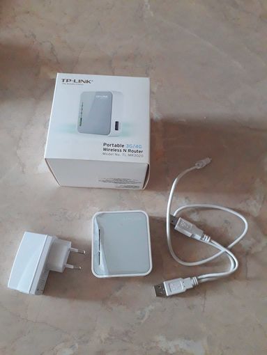 Wi-Fi Роутер TP-Link MR3020 (3g/4G) +3G модем