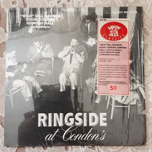"WILD" BILL DAVISON, EDDIE CONDON, EDMOND HALL, etc. - 1956 - RINGSIDE AT CONDON'S (USA) LP