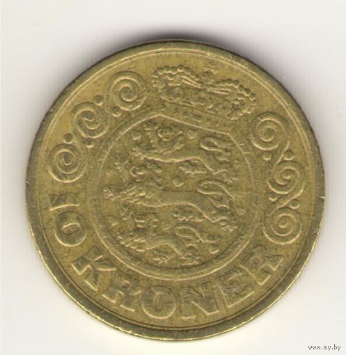 10 крон 1989 г.