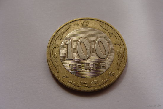 Казахстан. 100 тенге 2002 год  KM#39