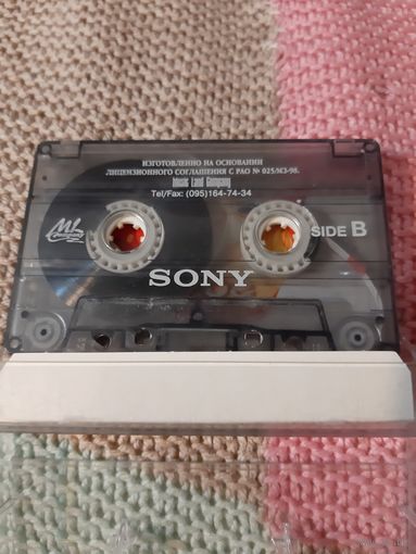 Кассета SONY. DJ Bobo, La Bouche, Highland, Bon Jovi, David A. Stewart и др.