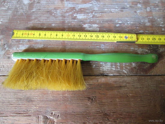 Щетка ссср 1950-х год . Новая.Деревянная,ворс натуральный,жесткий .