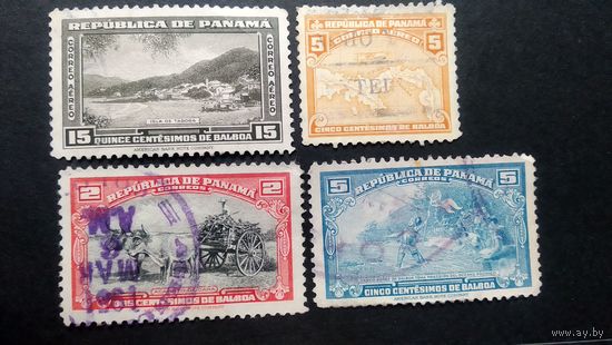 Панама \175ф\ карта. личности