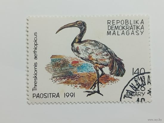 Мадагаскар 1991. Птицы.