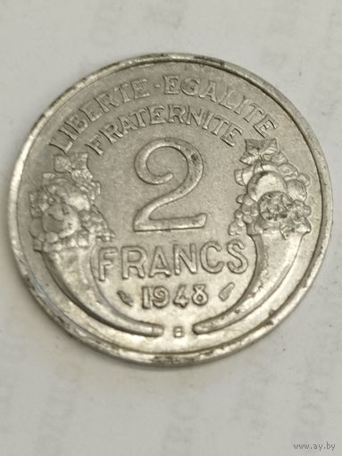 Франция 2 франка 1948