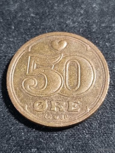 Дания 50 эре 1993