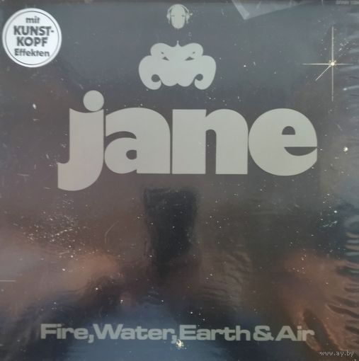 JANE  /Fire, Water, Earth and Air/1976, LP, EX, Germany, 1-press