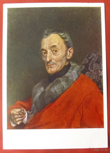 Брюллов. Портрет археолога Микель-Анджело. Чистая. 1967 года. *70.
