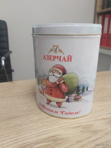 Банка из-под чая АЗЕРЧАЙ 150 г С 1 РУБ