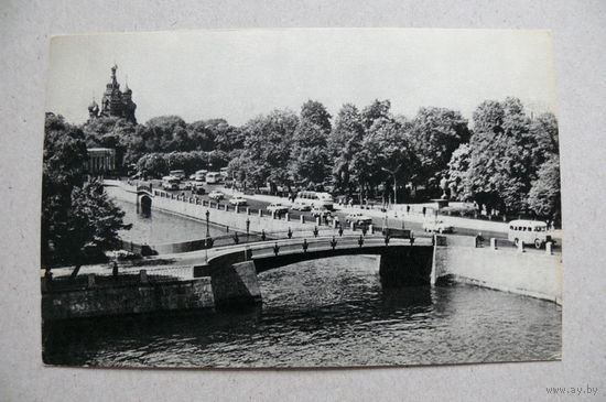Мазелев Р.(фото), Ленинград. Вид на Летний сад с реки Мойки; 1968, чистая.