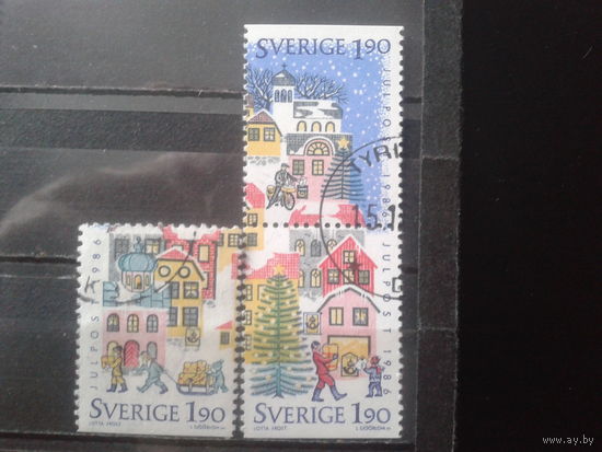 Швеция 1986 Рождество