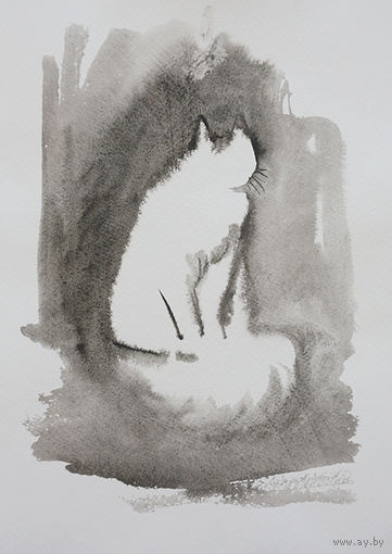 Картина "Кот"