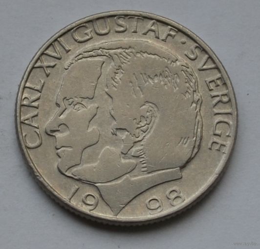 Швеция, 1 крона 1998 г.