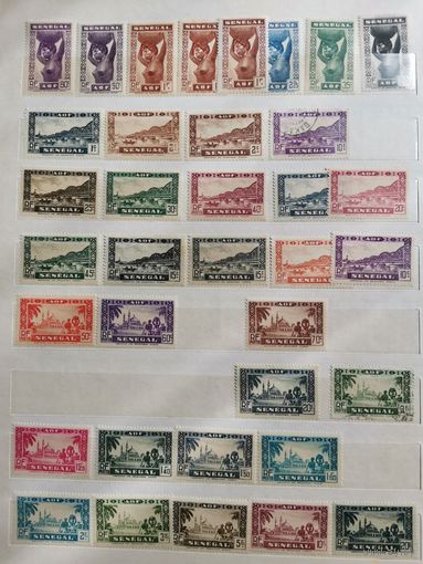 Сенегал. с 1892г -1942г