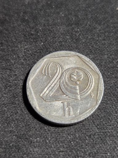 Чехия 20 геллеров 2001