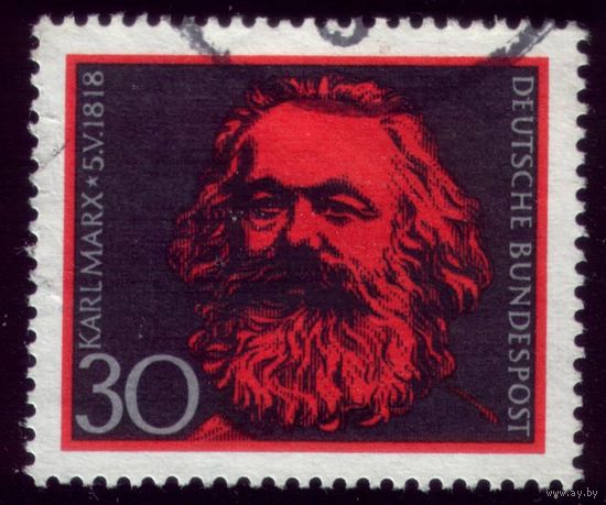 1 марка 1968 год ФРГ 558