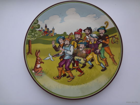 Тарелка настенная 7 швабов.