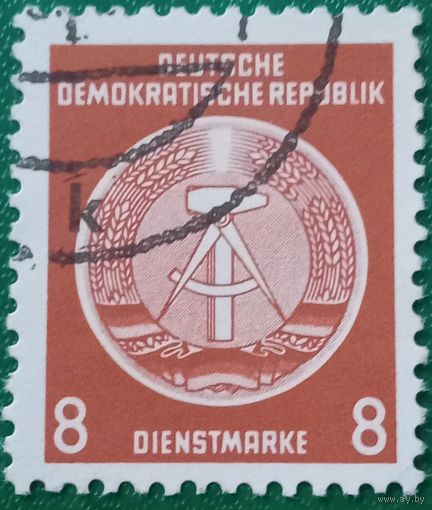 ГДР 1954. Государственный герб ГДР