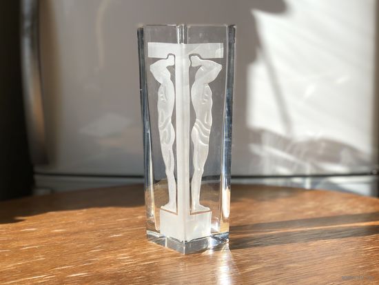 Ваза Атланты Хрусталь 24x8cm