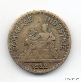 ФРАНЦУЗСКАЯ РЕСПУБЛИКА. 50 САНТИМОВ 1922.