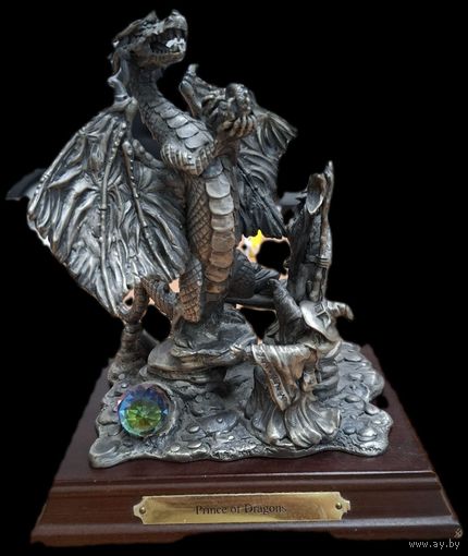 Коллекционная фигура - Prince of Dragon. Тяжелый металл, детализация. Shipton & Co Великобритания.