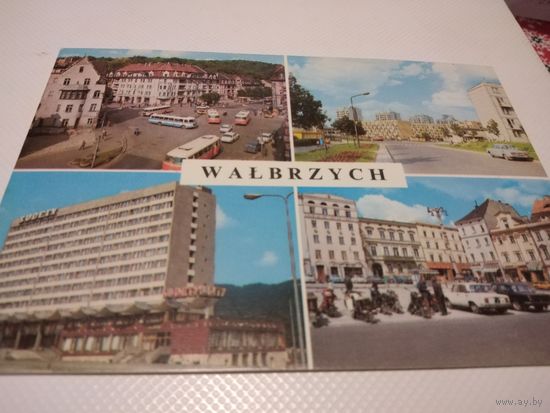 Открытка. Польский город WALBRZYCH.