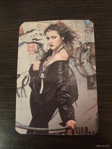 Календарик,актриса,караджова,1990