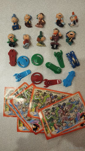 Скейтбордисты. Полная серия киндер.