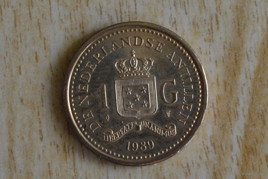 Нидерландские Антильские острова 1 гульден 1989 с 1 руб