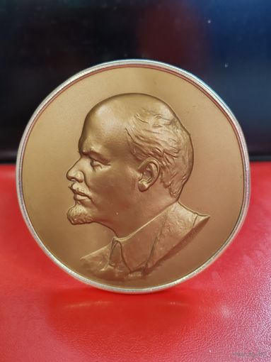 Плакетка настольная "В.И. Ленина" Автор Н. Соколов., отличное состояние! СМОТРИТЕ ДР. МОИ ЛОТЫ!