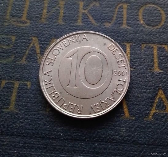 10 толаров 2001 Словения #02 AU