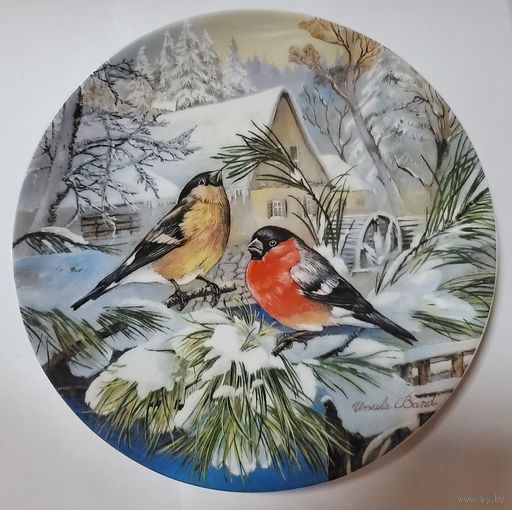 Авторская настенная тарелка декоративная Германия