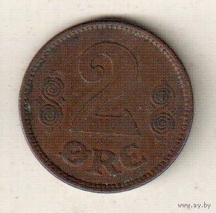 Дания 2 эре 1920