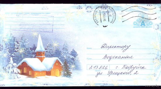 2004 год Домик в лесу Ёлка 585