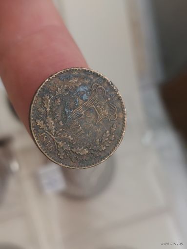 1 скилинг дания1856