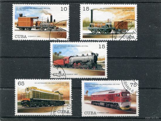 Куба. 160 лет кубинской железной дороге. Локомотивы
