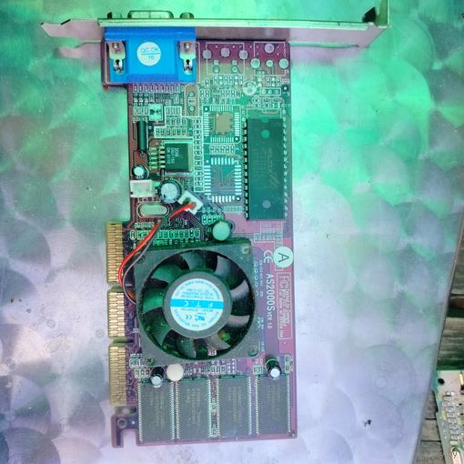AS2000S ретро-видеокарта NVIDIA GeForce2 MX 200