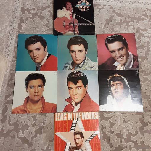 ELVIS PRESLEY - 1978 - ELVIS PRESLEY 'S  GREATEST HITS (UK) 7LP, BOX SET