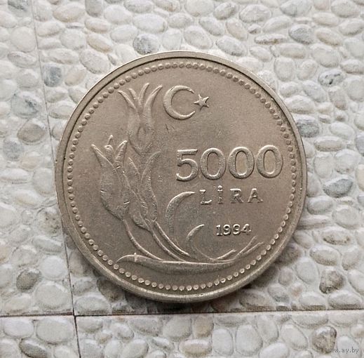 5000 лир 1994 года. Турция. Турецкая республика.