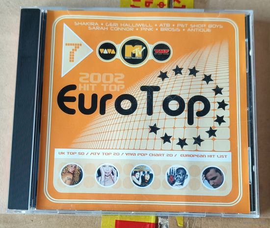 CD Euro Top 7 2002 г.
