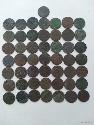 Солиды (боратинки) ВКЛ и Польши 1661-1666 гг.