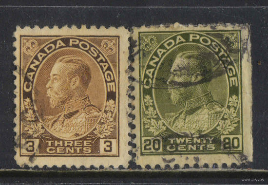 GB Доминион Канада 1911 GV Стандарт #94А,98А