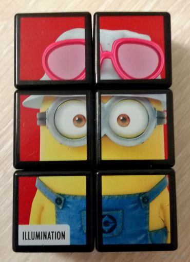 МакДональдс. Хэппи Мил /Happy Meal. "Rubik's". "Гадкий я". 2018г.