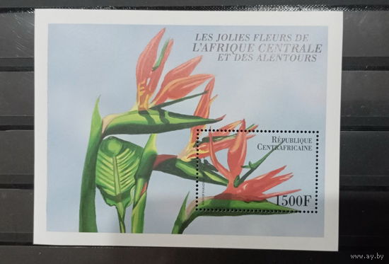 ЦАР 2000. Цветы  MNH