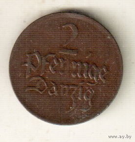 Данциг 2 пфенниг 1926