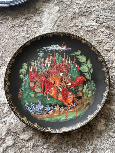 Декоративные тарелки.Русские сказки.
