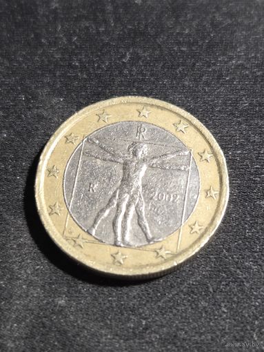 Италия 1 евро 2002