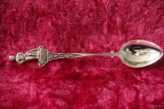 Ложка с серебрением сувенирная коллекционная  В6