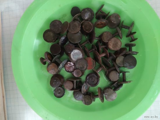 Запонки старинные. 53 шт.